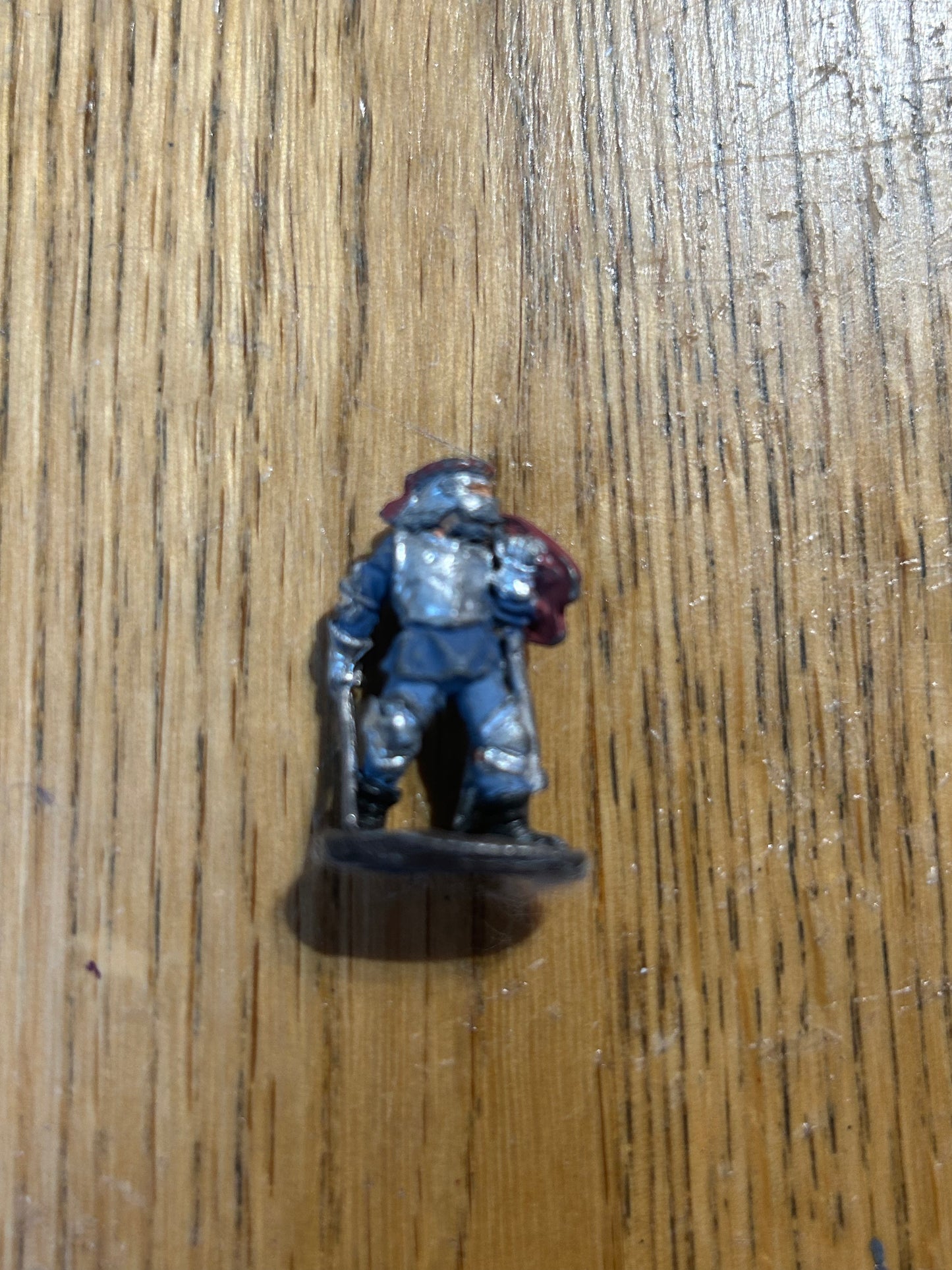 Warhammer fantasy tribes fighters adventurer with breastplate and sword knight errant FTF Bretonnia or dungeons and dragons