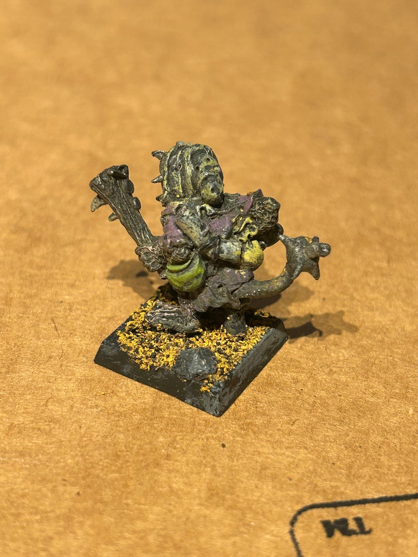 Vintage Warhammer Skaven 'Canker Darkspike' C47 1980s Metal
