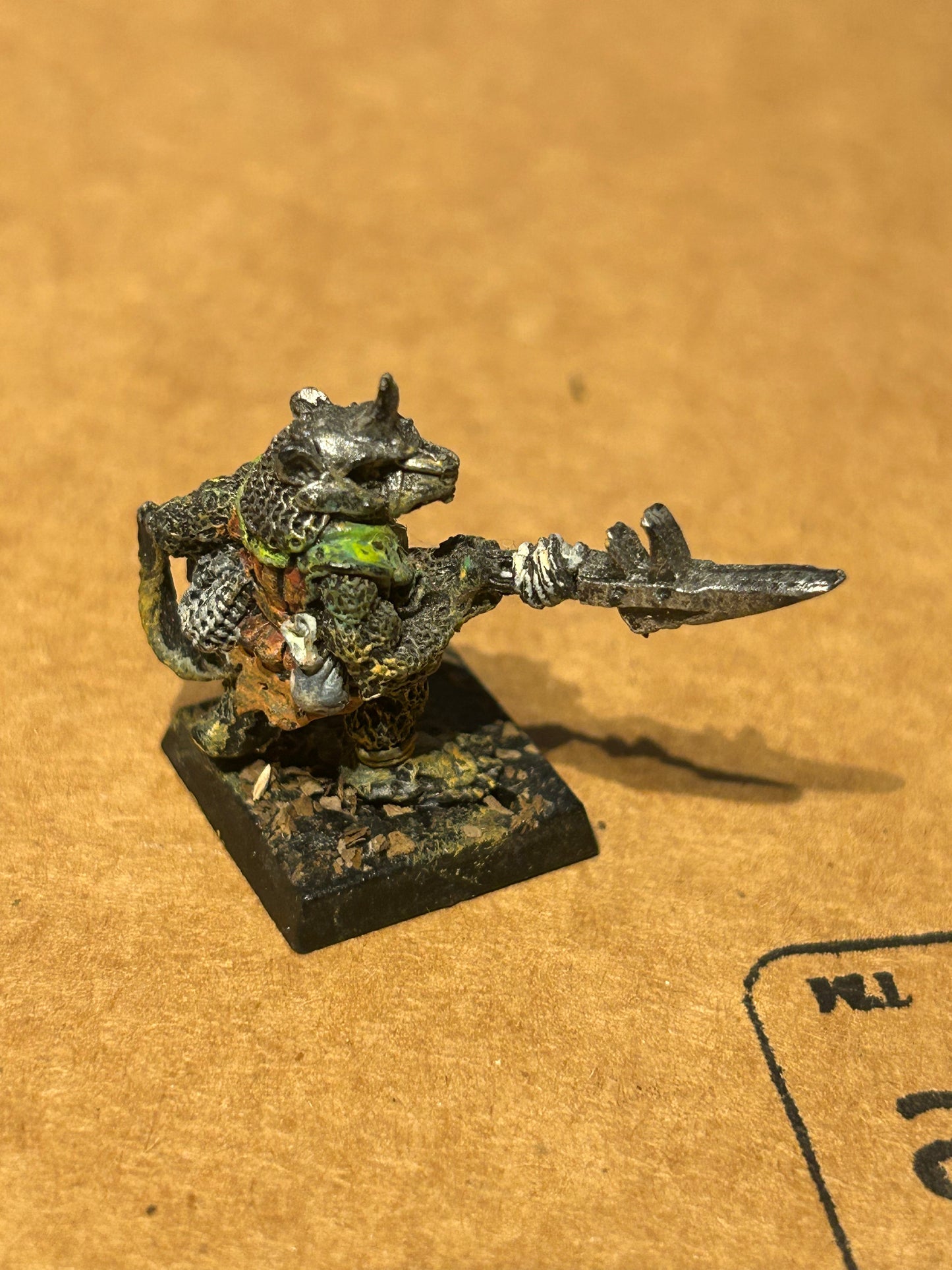 Citadel C47 Chaos Ratmen Skaven glaive Warhammer fantasy
