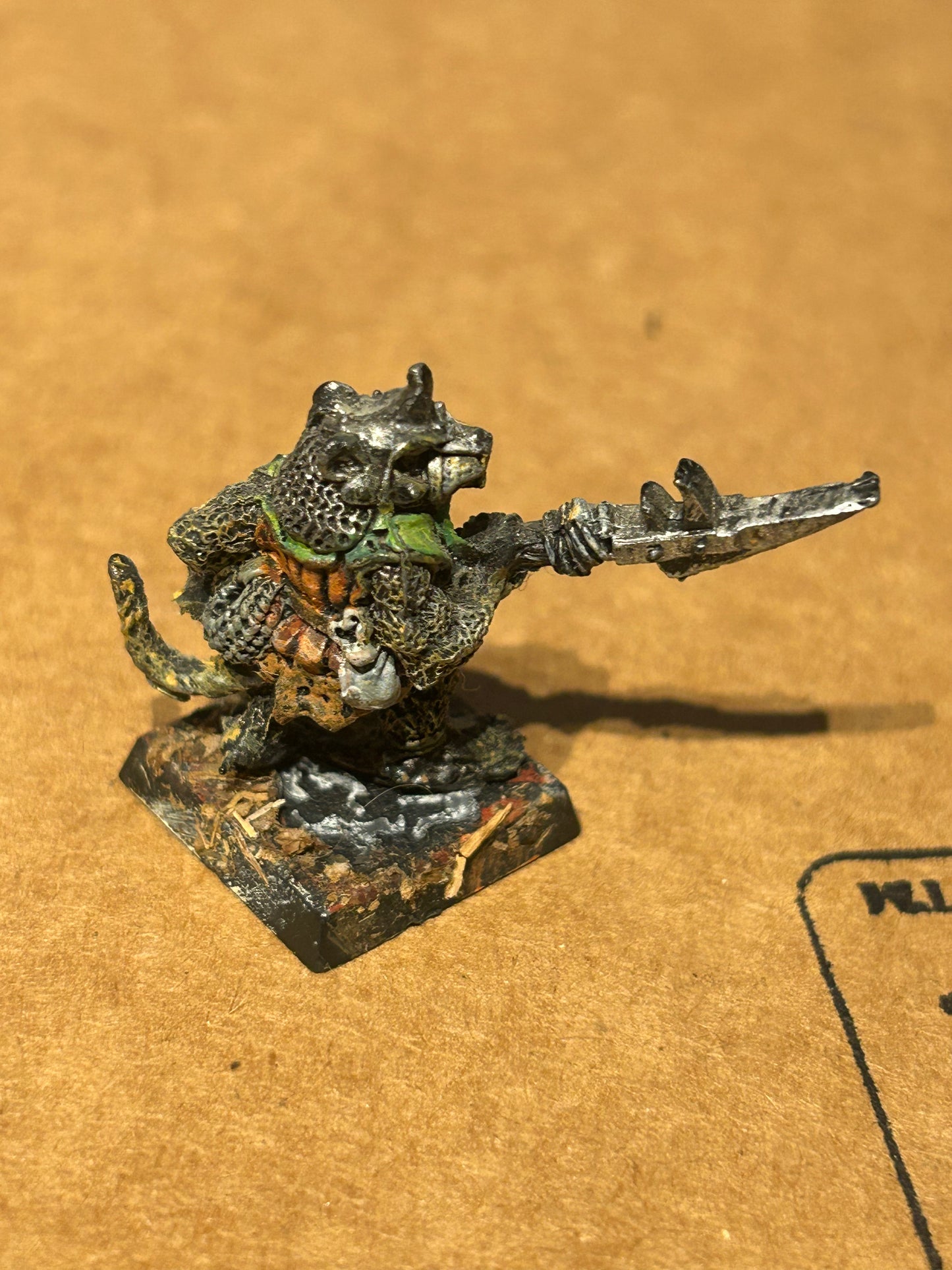 Citadel C47 Chaos Ratmen Skaven glaive Warhammer fantasy
