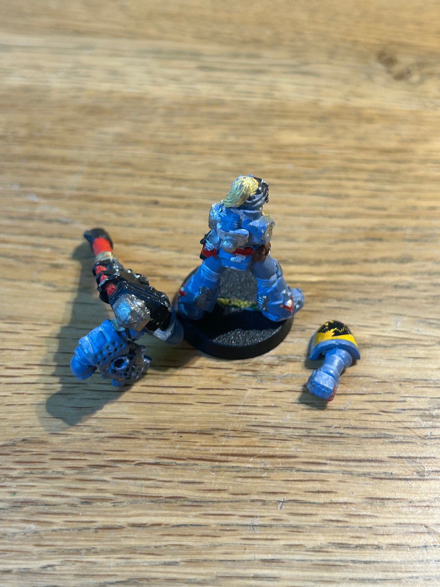 Warhammer 40k second edition space wolf long fang squad