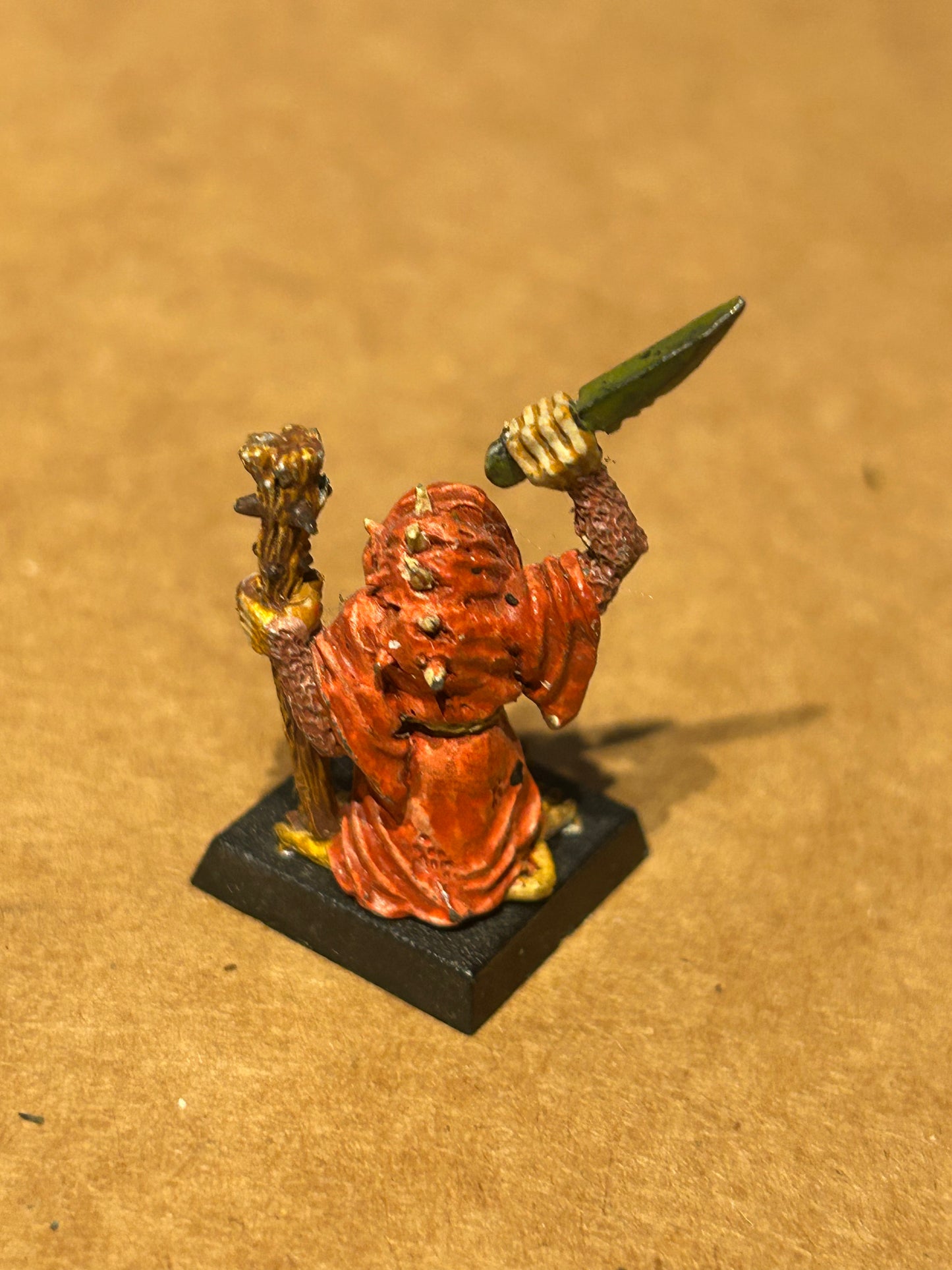 Skaven Spyne Blightmaster Plague Monk Staff Dagger Ratmen C47 warhammer fantasy old world