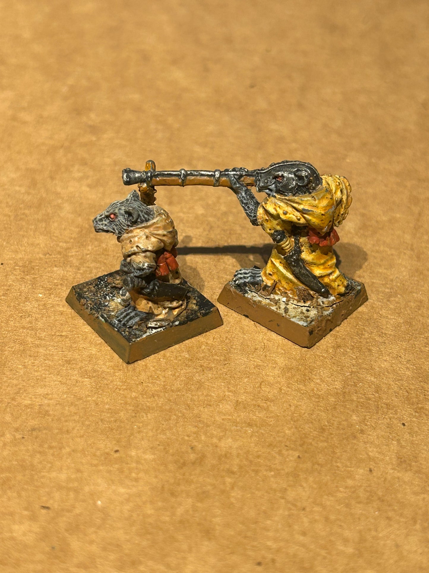 Warhammer fantasy skaven jezzail team