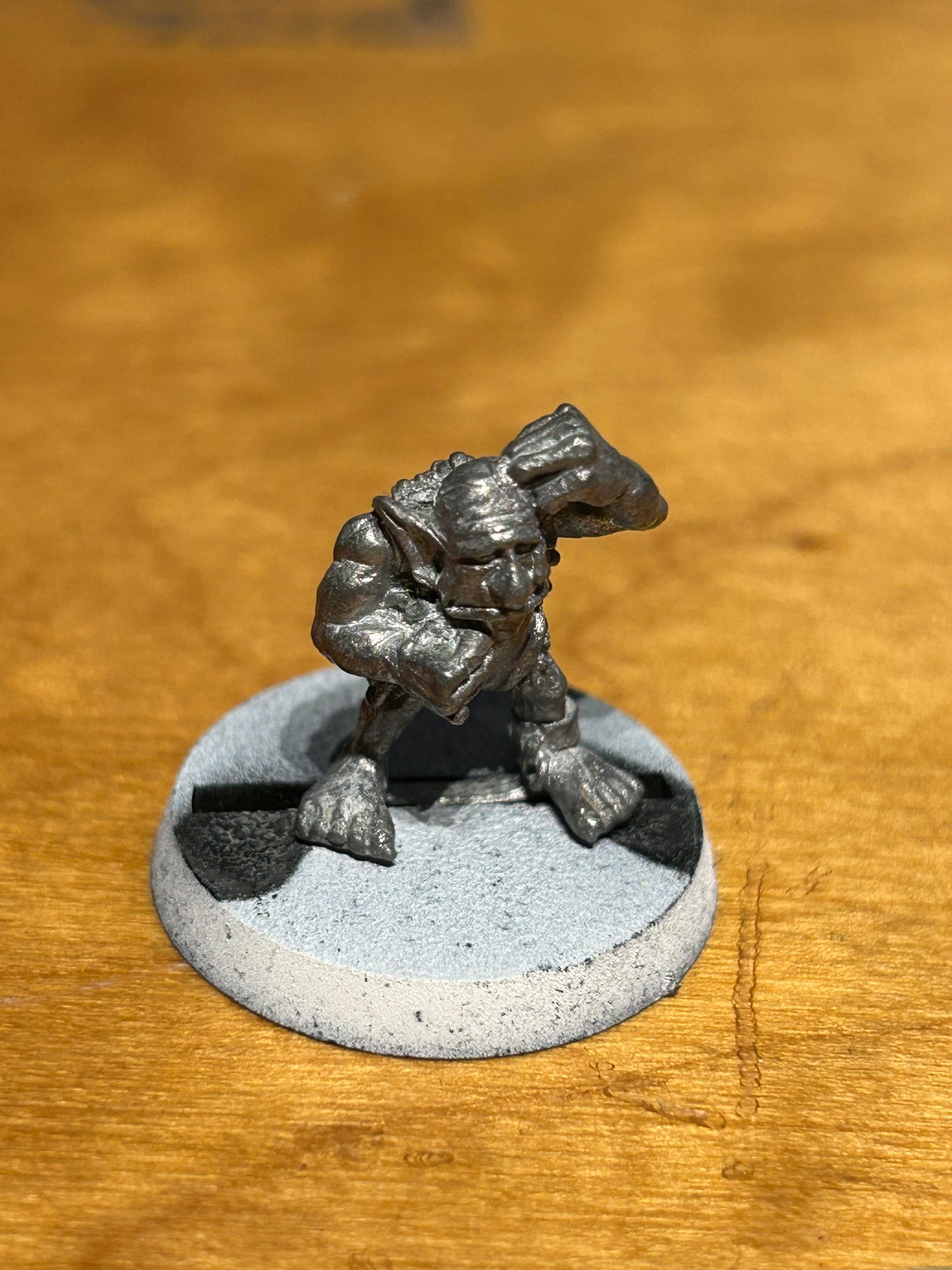 Citadel GW Rogue Trader Ork Gretchin Grot Hop Splat Field Gun Loader 1980s Metal