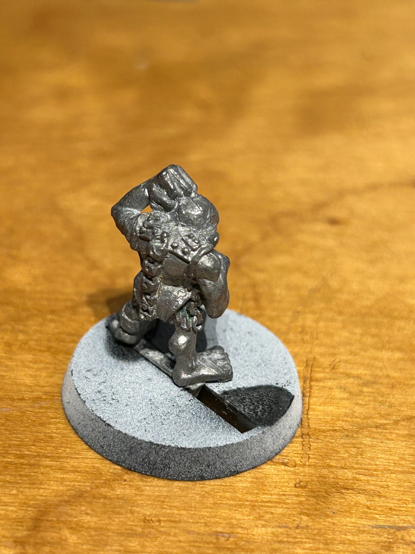 Citadel GW Rogue Trader Ork Gretchin Grot Hop Splat Field Gun Loader 1980s Metal