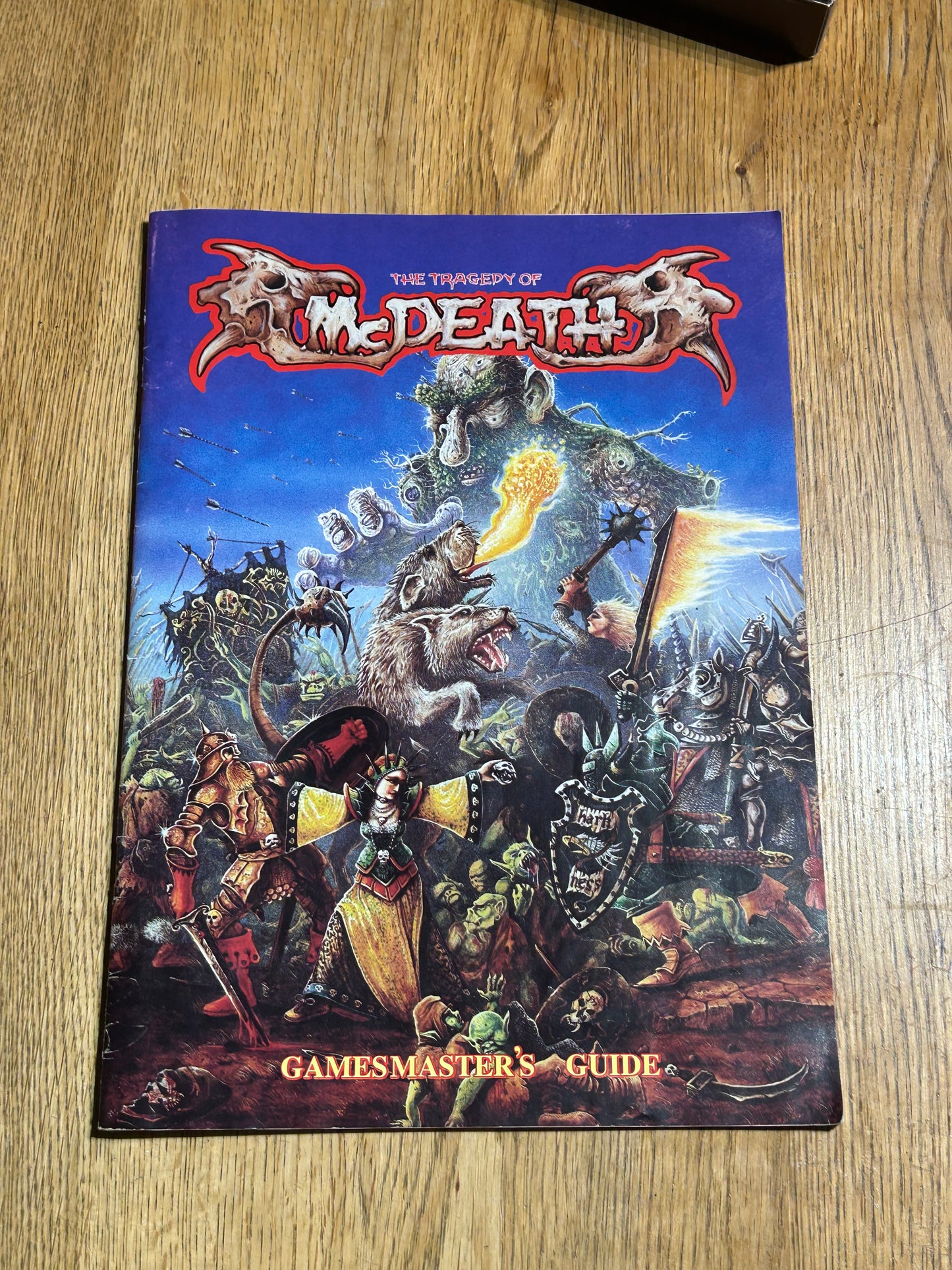 The Tragedy Of Mcdeath Warhammer Scenario Pack Games Workshop (complete but no badge)