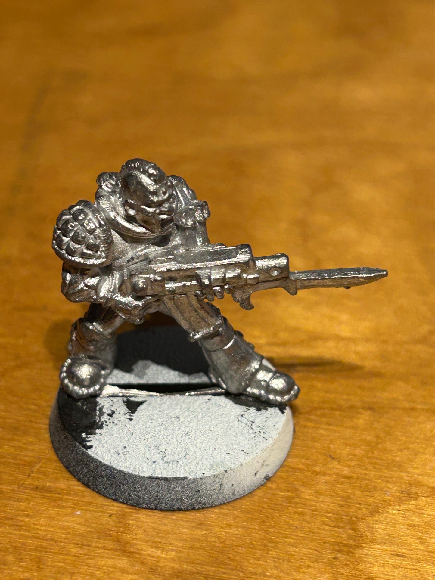 Warhammer 40k Rogue Trader space marine scout with bolter and bayonet (4 available)