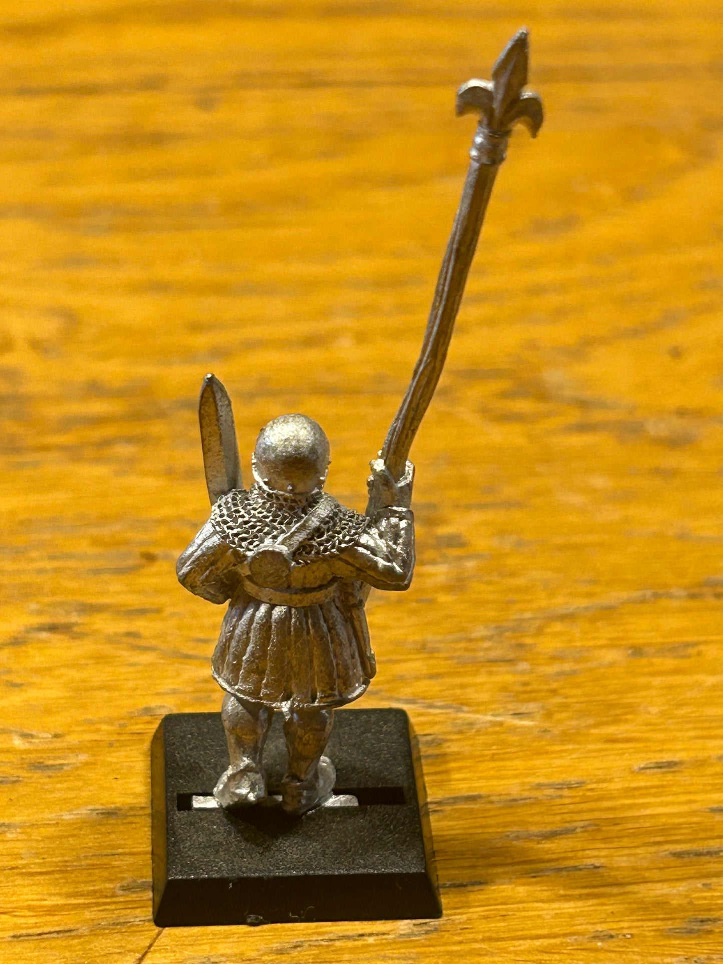 Warhammer fantasy bretonnian men at arms standard bearer