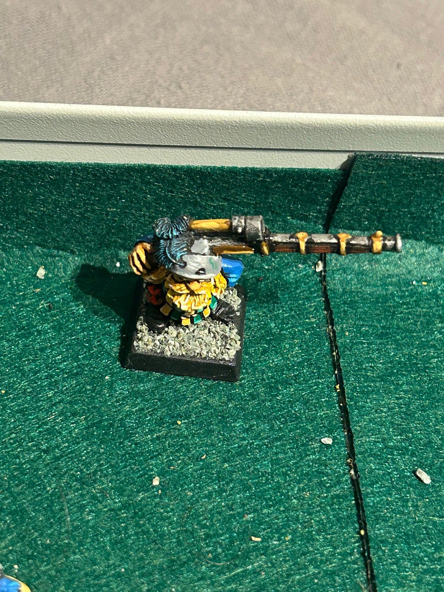 Warhammer Fantasy Dwarves converted Marauder Dwarf Thunderer