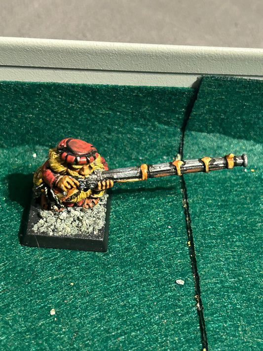 Warhammer Fantasy Dwarves converted Marauder Dwarf Thunderer