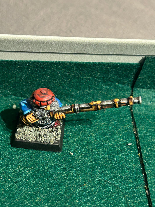 Warhammer Fantasy Dwarves converted Marauder Dwarf Thunderer