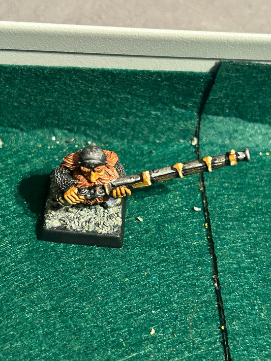 Warhammer Fantasy Dwarves converted Marauder Dwarf Thunderer