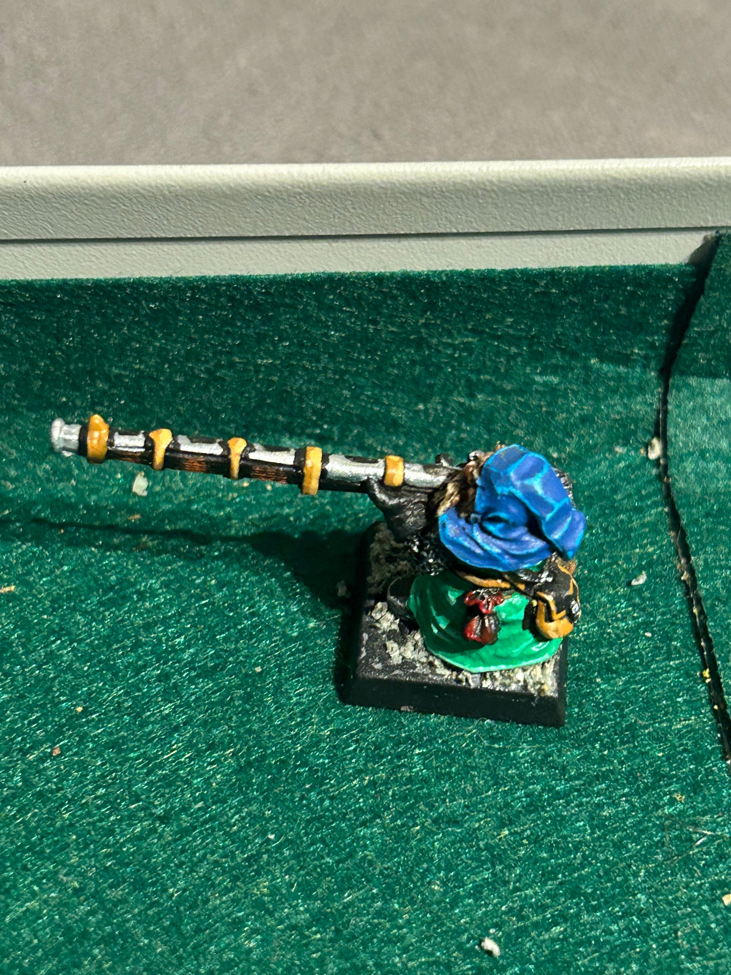 Warhammer Fantasy Dwarves converted Marauder Dwarf Thunderer