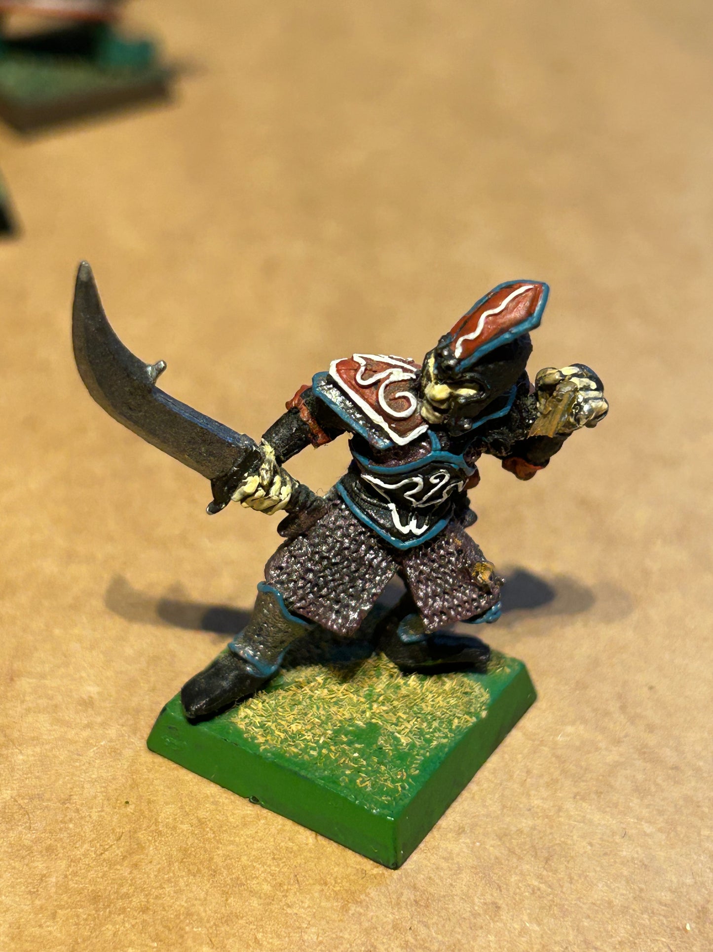 Warhammer Fantasy Marauder Dark Elf MM70/DE13 with sword