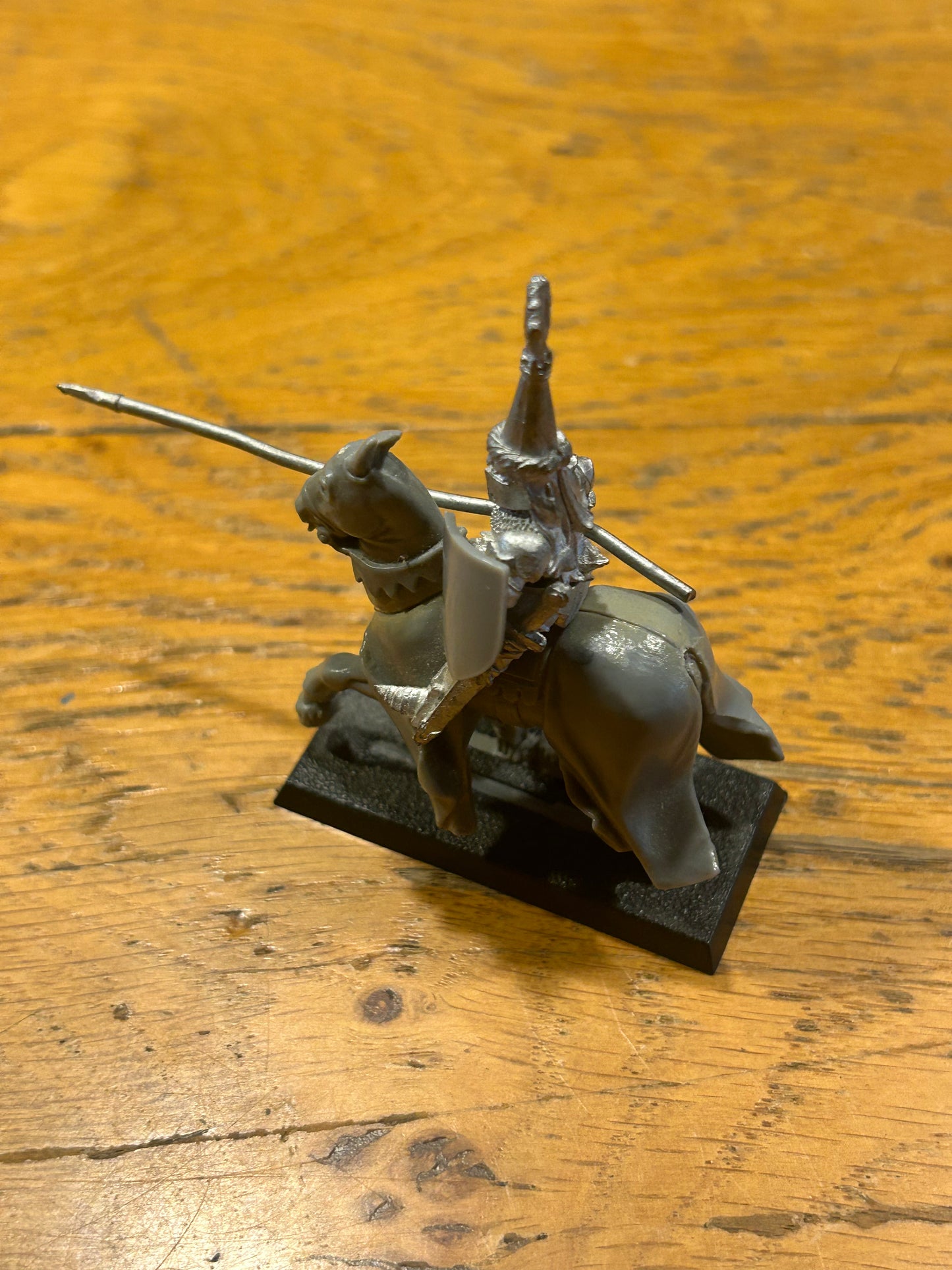 Warhammer Bretonnian Knight of the realm - Citadel Very Rare OOP - Metal 5th Edition (no horse tail)