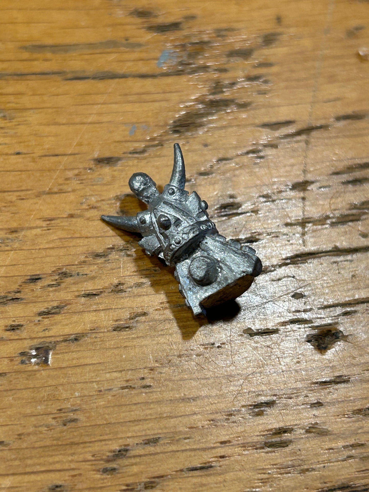 Orc Azhag the Slaughterer on War Wyvern Head Part Metal Warhammer GW 1993
