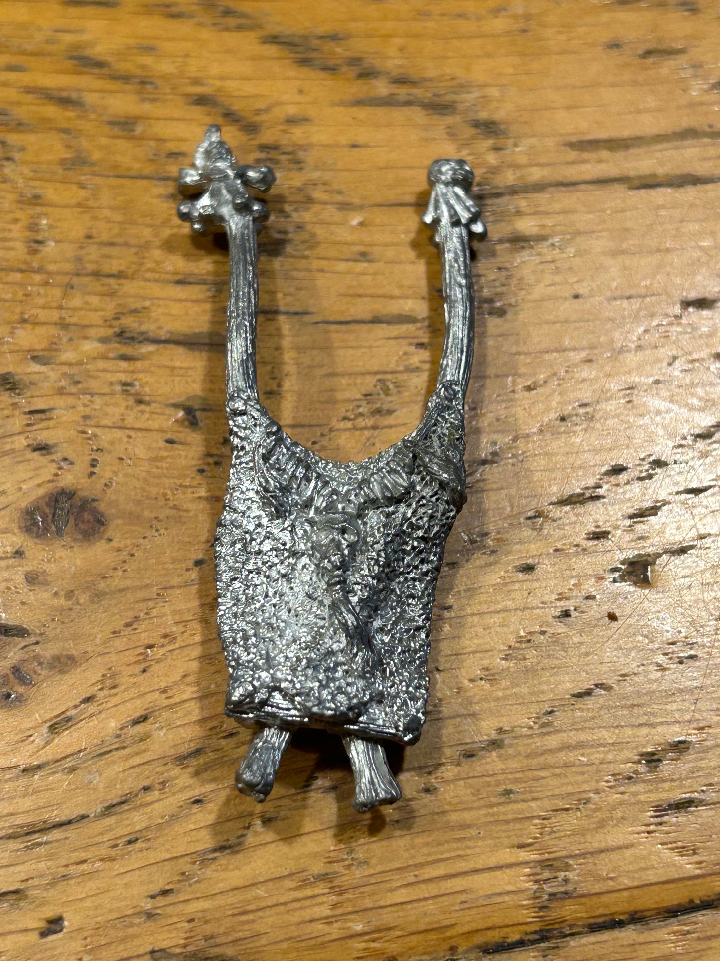Vintage Orcs & Goblins WAR WYVERN BACKREST Banner Trophy metal Oldhammer