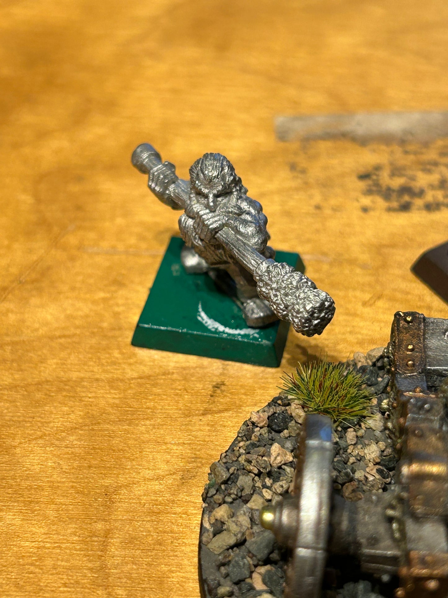 Warhammer Fantasy Old World Dwarf Cannon metal