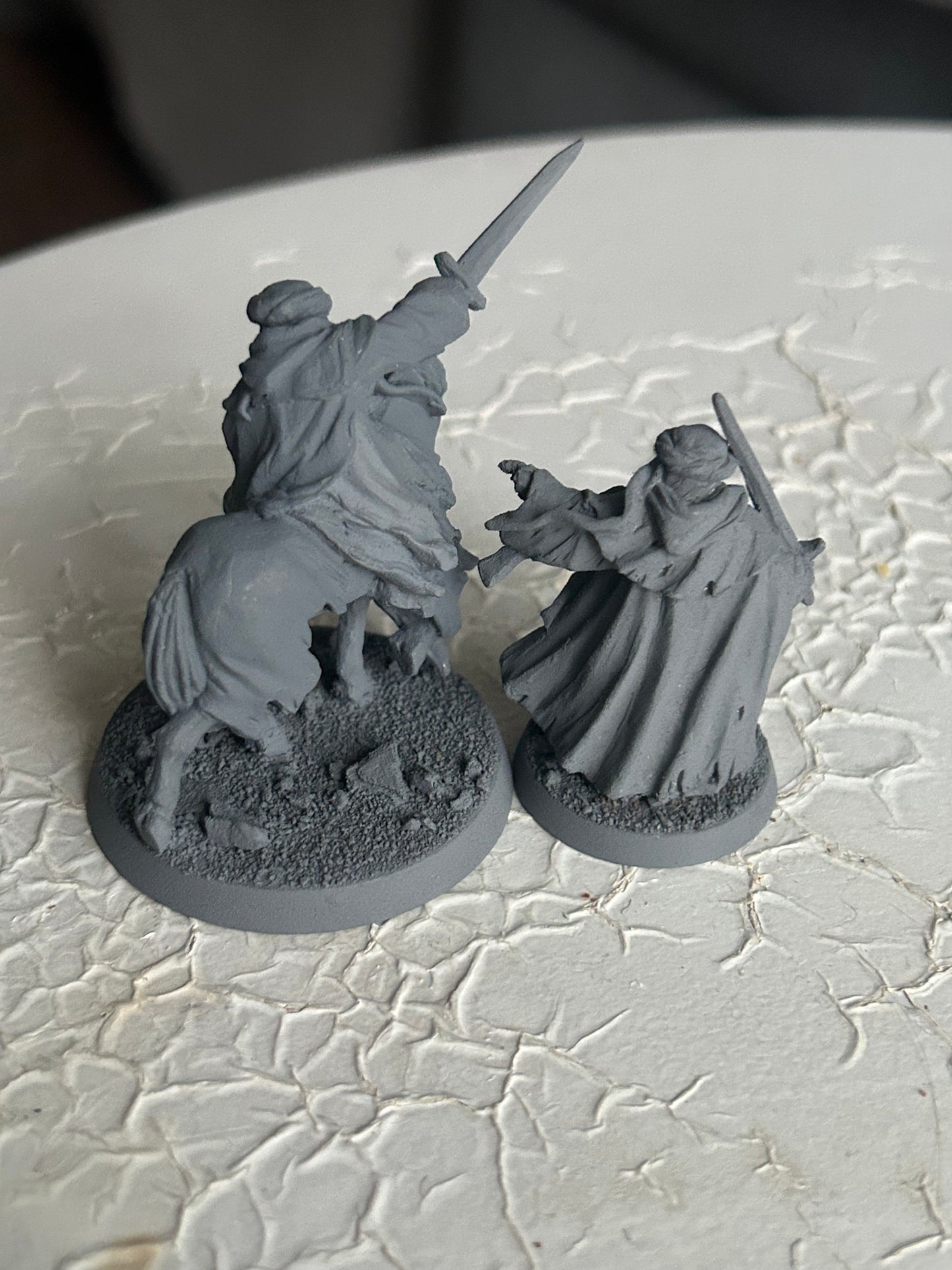 Games Workshop MESBG Middle Earth LOTR Ringwraith The Betrayer mounted and on foot