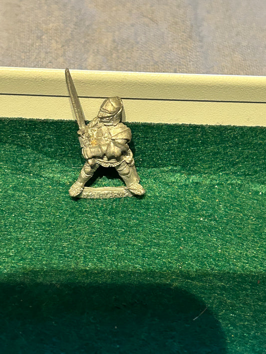 Citadel Warhammer 80s bretonnian Feudal Man at Arms