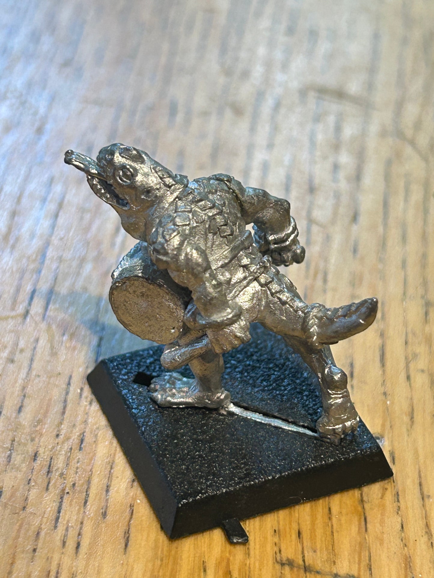 SAURUS musician COMMAND LIZARDMEN WARHAMMER fantasy OLD WORLD FANTASY OOP