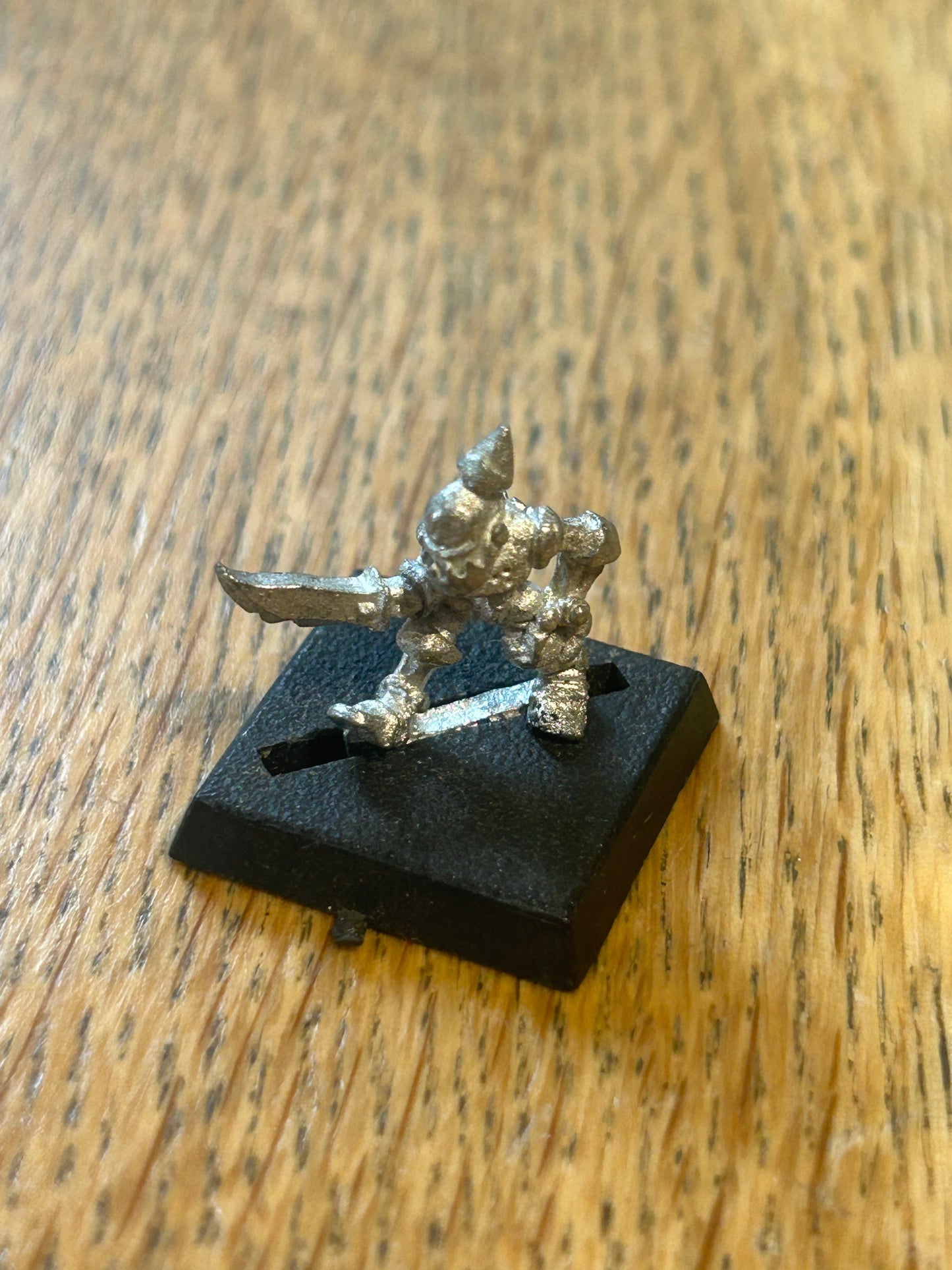 Vintage Warhammer Familiar 'Armoured Mite' Realm of Chaos 1980s Metal