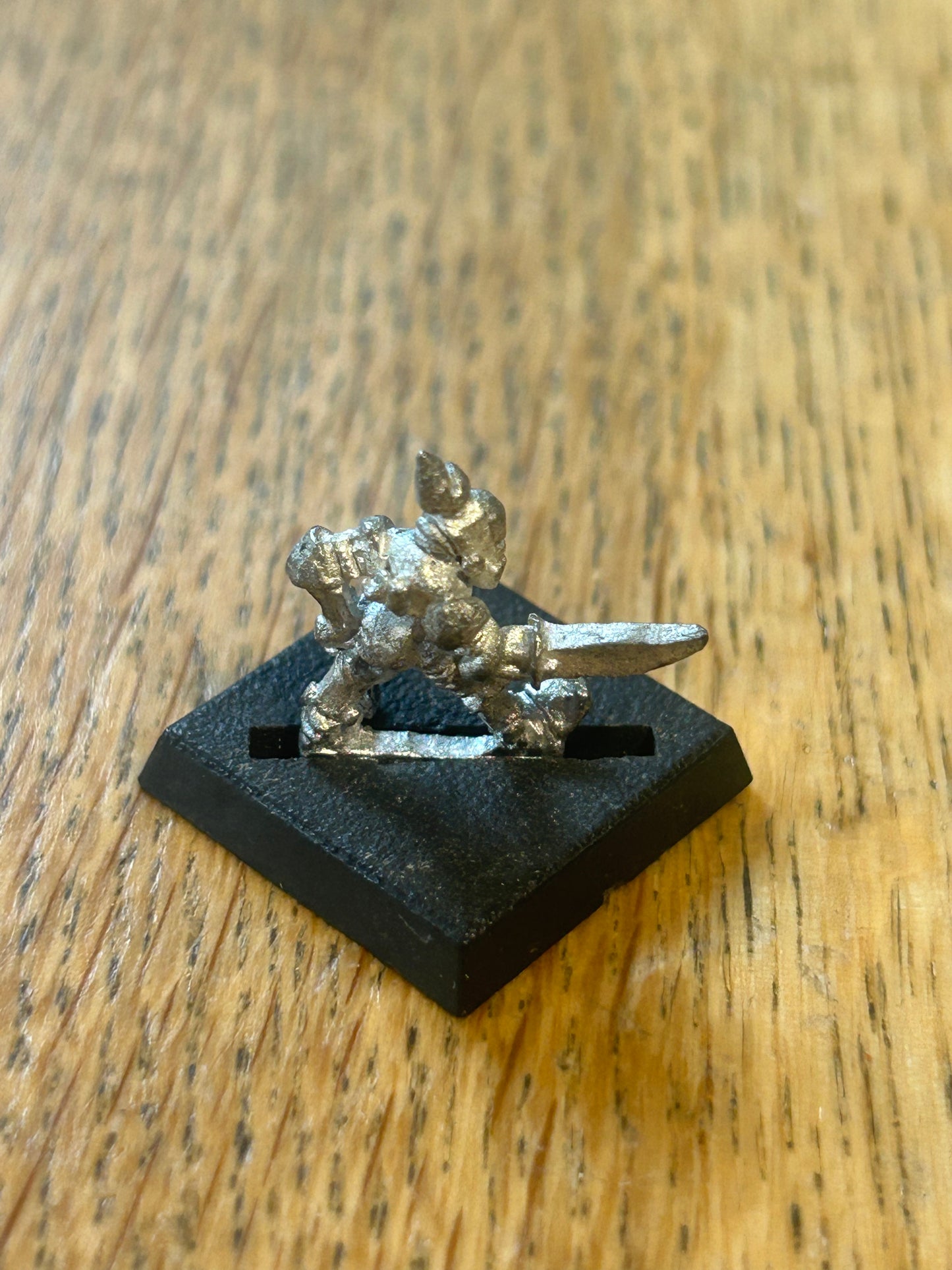 Vintage Warhammer Familiar 'Armoured Mite' Realm of Chaos 1980s Metal