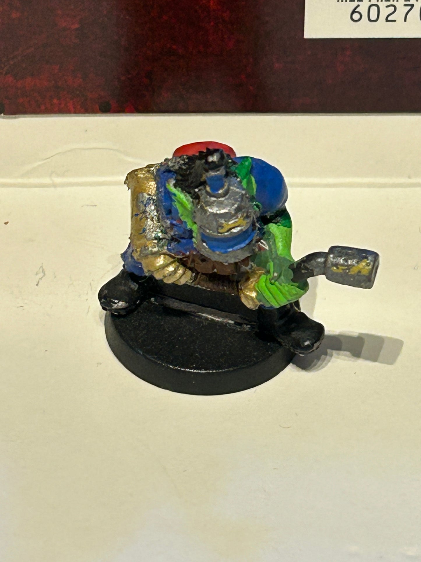 Games Workshop Warhammer 40k 2nd Ed Space Ork Mek Mekboy with blowtorch