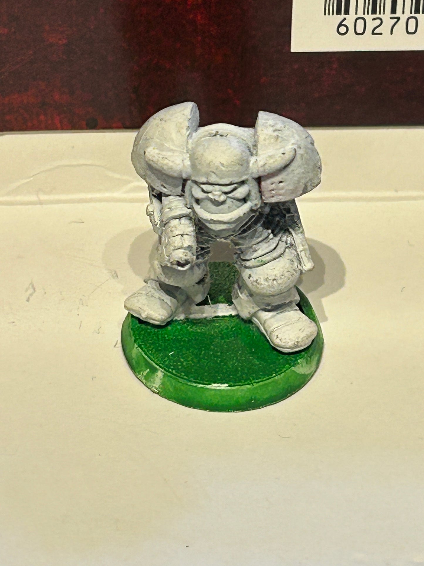 Warhammer 40k - Orks, Classic Rogue Trader, Ork Nob in Power Armour