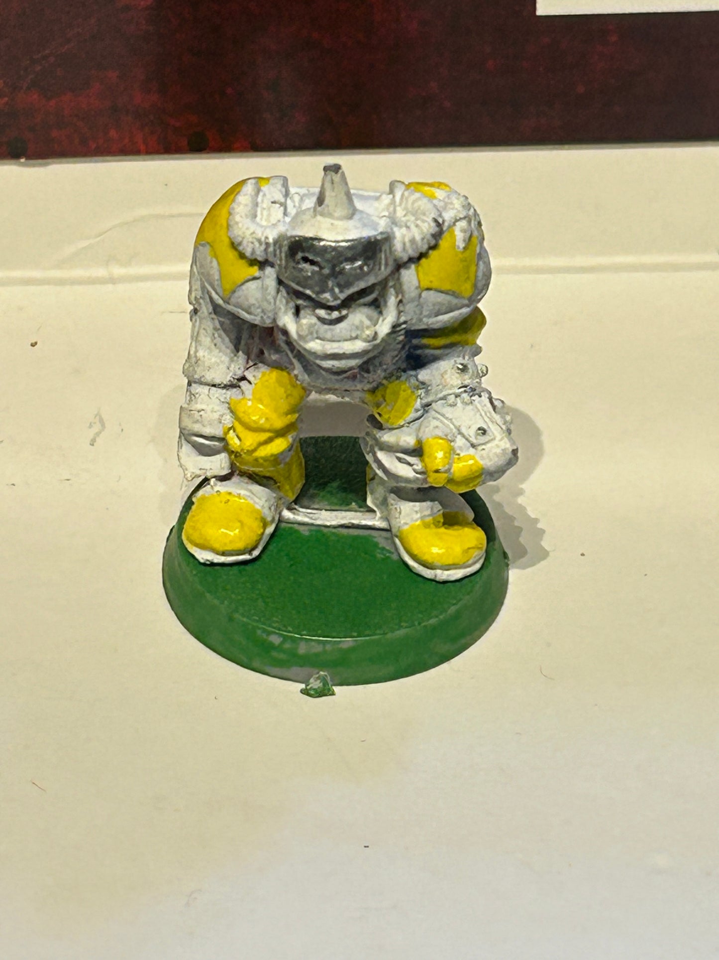 Warhammer 40k - Orks, Classic Rogue Trader, Ork Nob in Power Armour