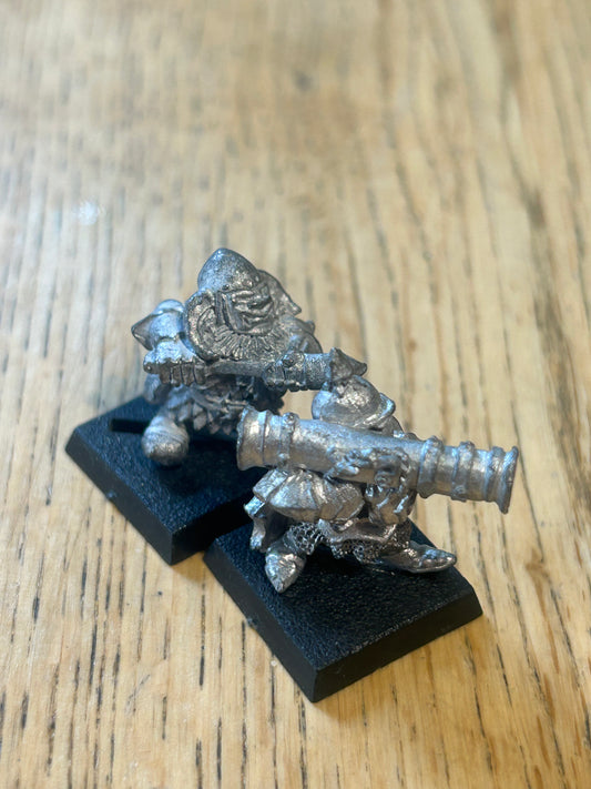 Chaos Dwarfs Bazooka Team Games Workshop Warhammer