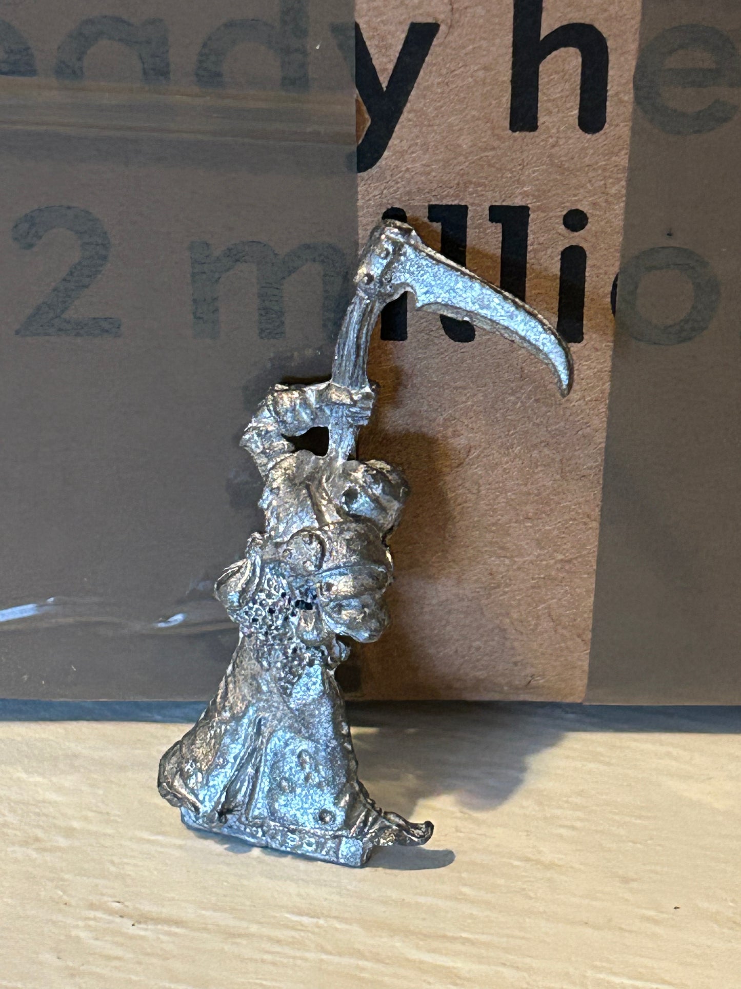 Warhammer Nurgle Chaos Sorcerer with Scythe: Mutander Bubonicus (Realm of Chaos)