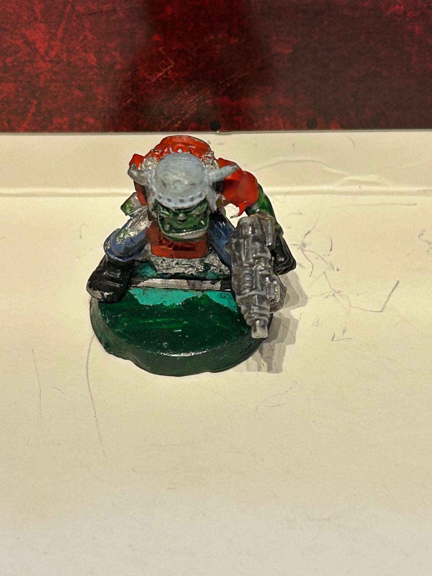 Space Ork Goff Boy warhammer 40k Citadel Metal Ores