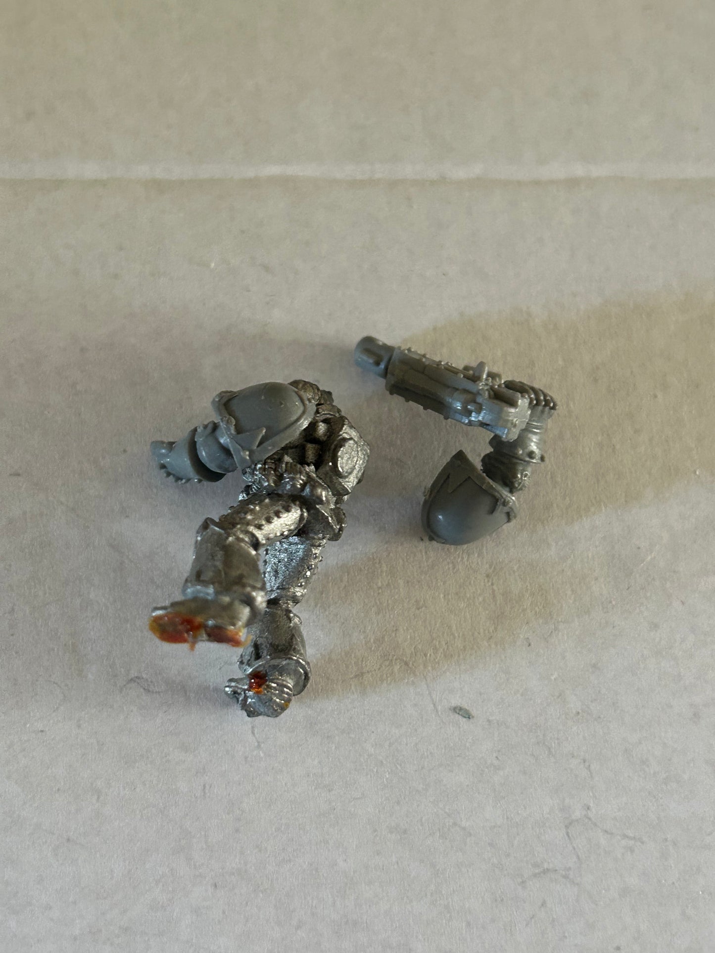 Warhammer 40k chaos space marines second edition space marine (no backpack or tab)