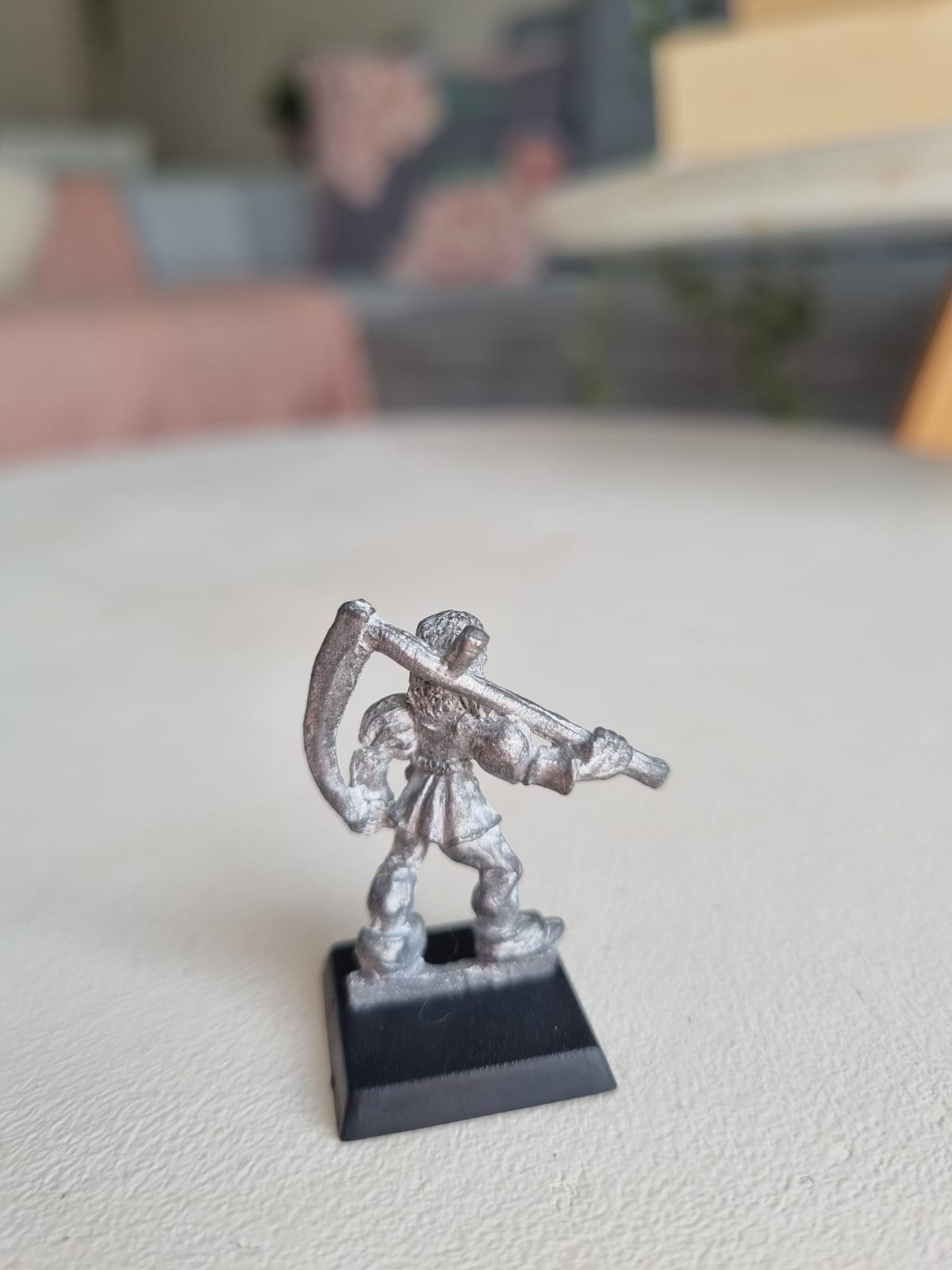 C46 VILLAGERS PEASANT SCYTHE CITADEL WARHAMMER FANTASY OLDHAMMER CITADEL METAL
