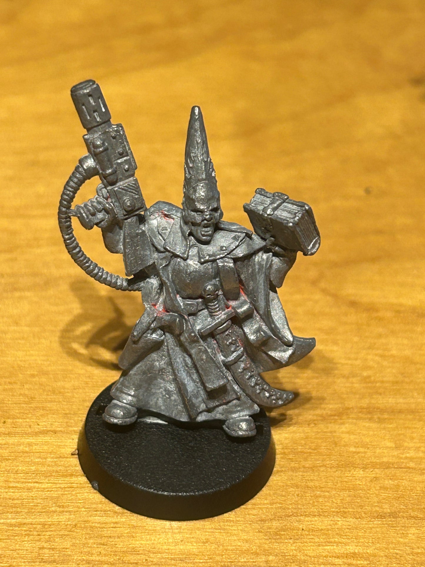 Necromunda Redemptionists Redemptor Priest w/ Meltagun 90s Metal Citadel