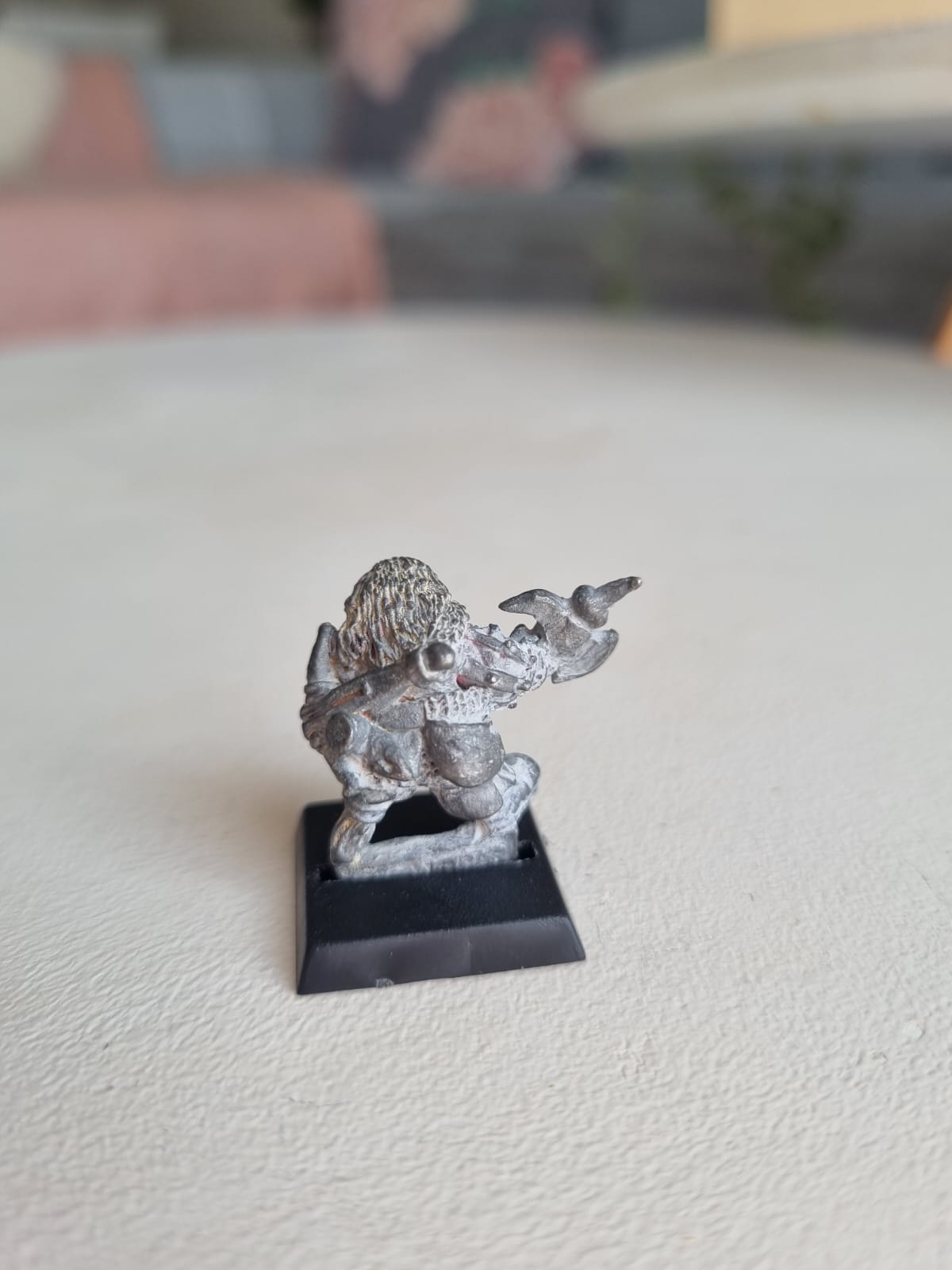 Warhammer fantasy bugman’s rangers regiment of renown RRD1 Champion
'Owd' Tom Thyksson dwarfs
