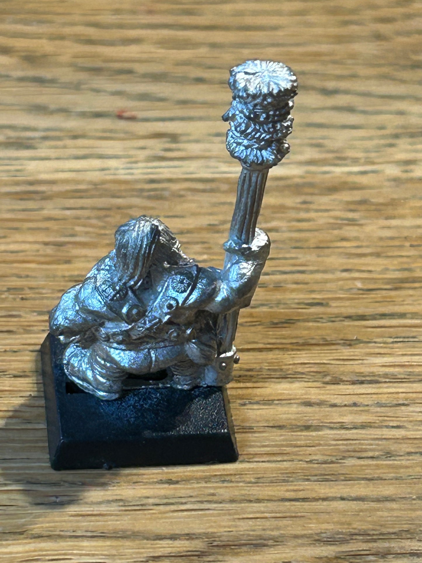 Warhammer fantasy dwarf flame cannon crewman swabber