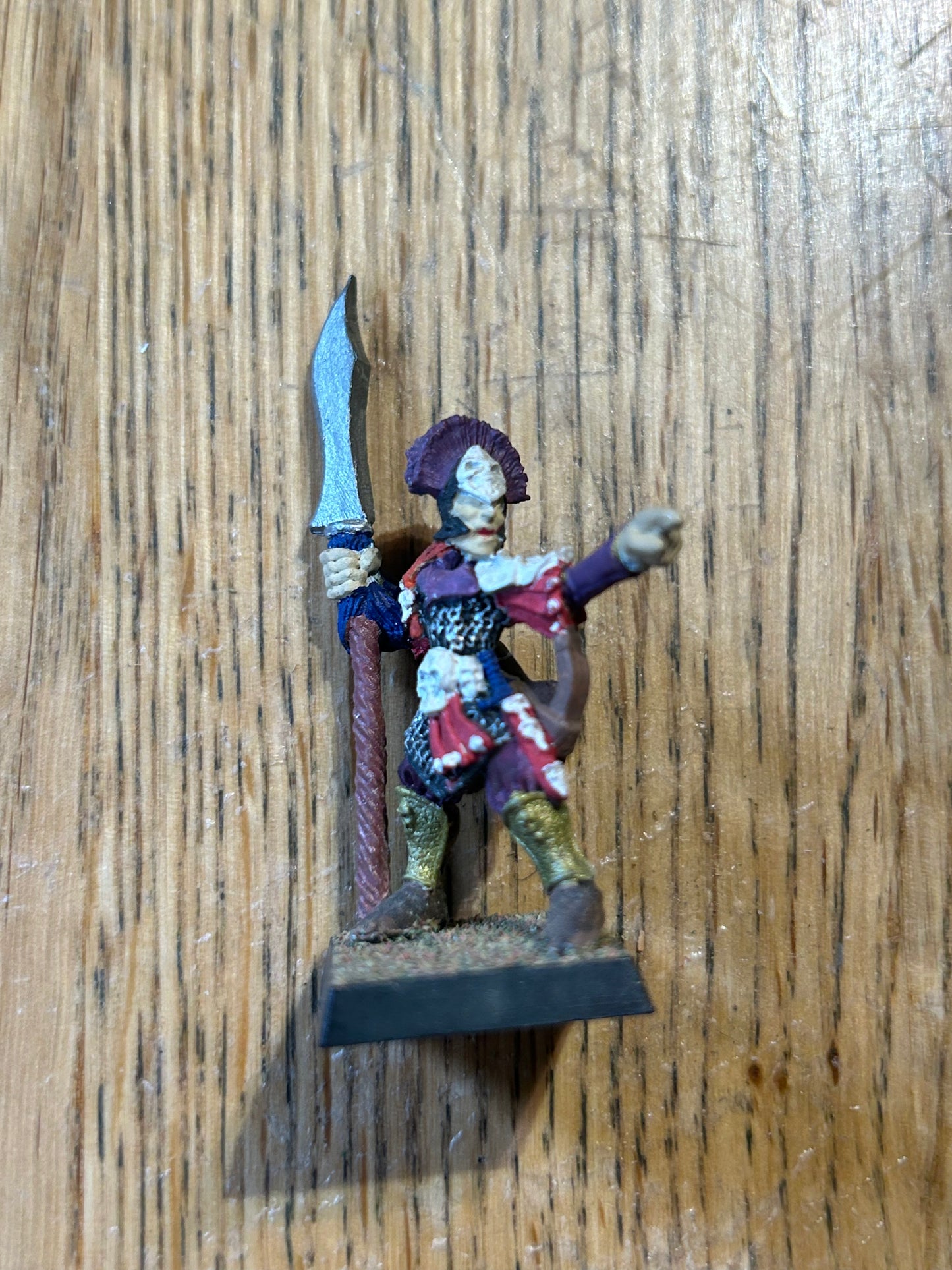 Elf Dark elves metal citadel gw games workshop & marauder Leader Captain Mb3 warhammer fantasy