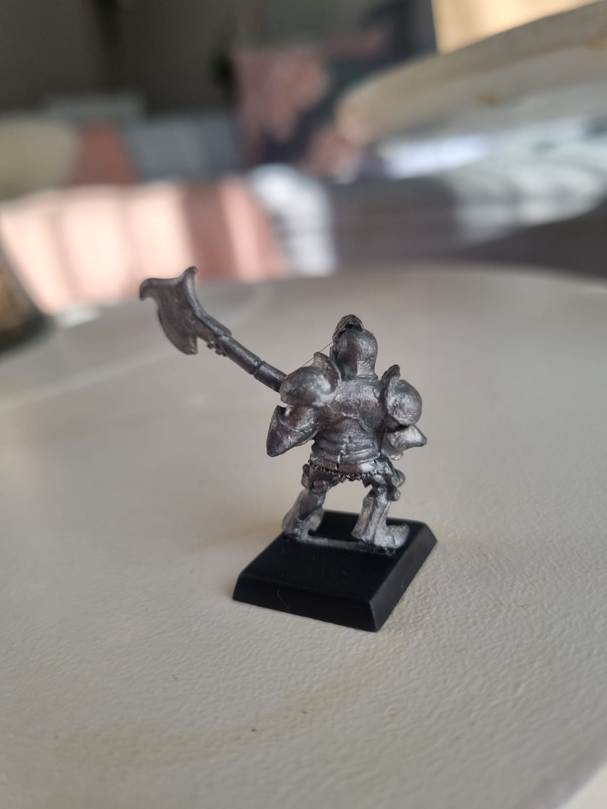 Warhammer Citadel F2 Fighter Lord Of Battle - Josef Brightaxe 1060 empire bretonnian