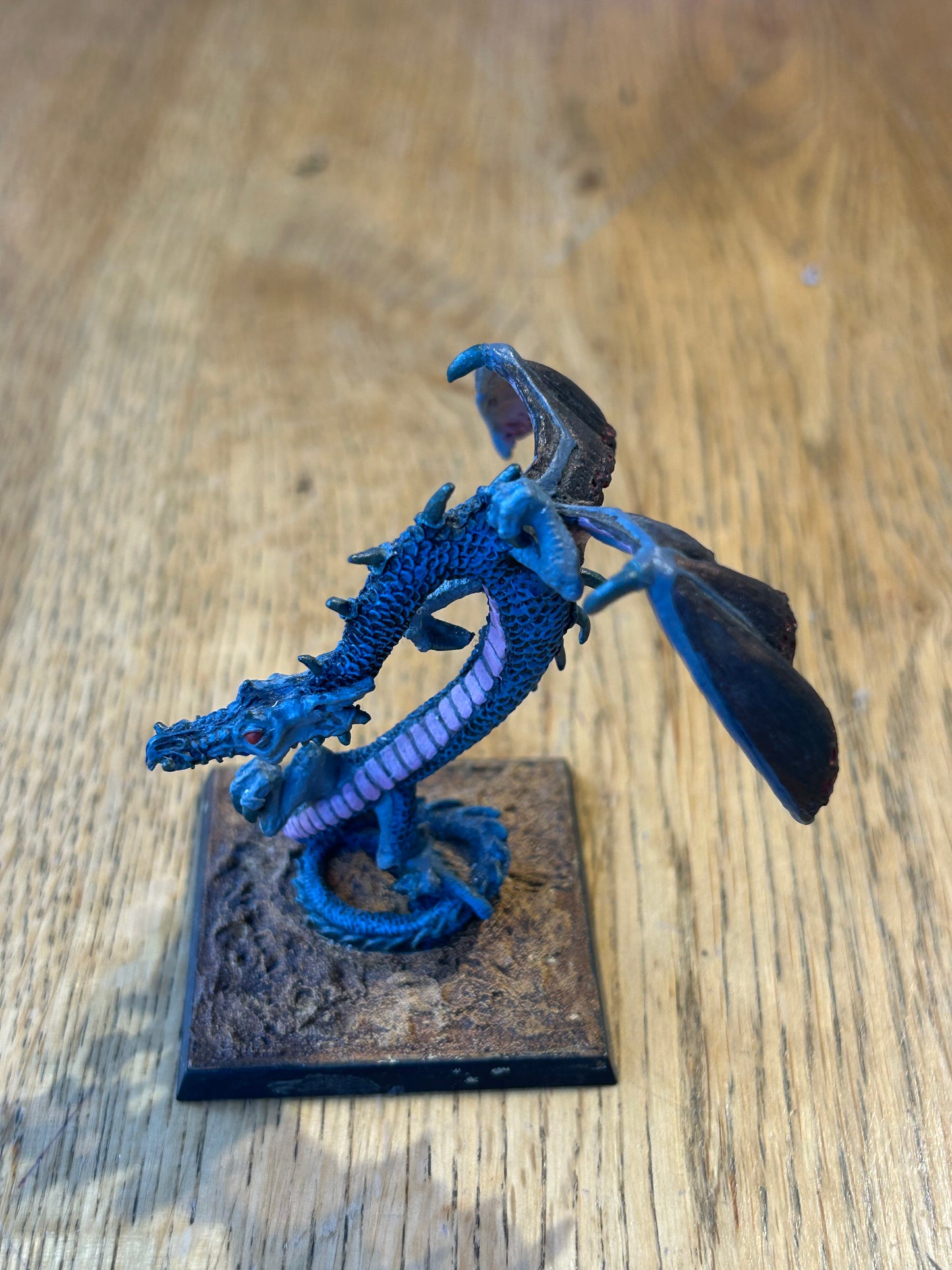 Citadel Miniature Blue Dragon DG3 by Tom Meier well painted