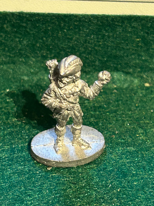 Grenadier miniatures ranger or bard (I’m not sure what the actual name is)