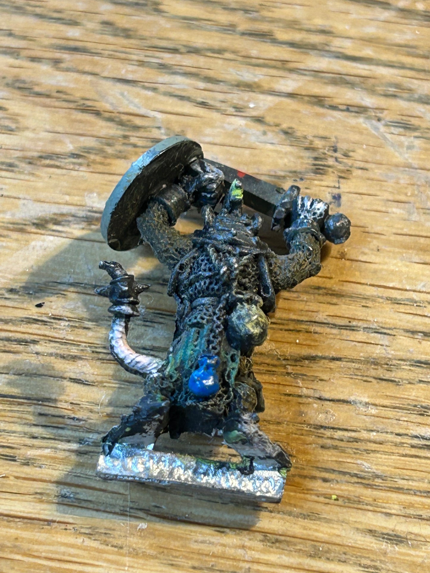 Warhammer fantasy skaven Flench packlord clanrats leader Oldhammer