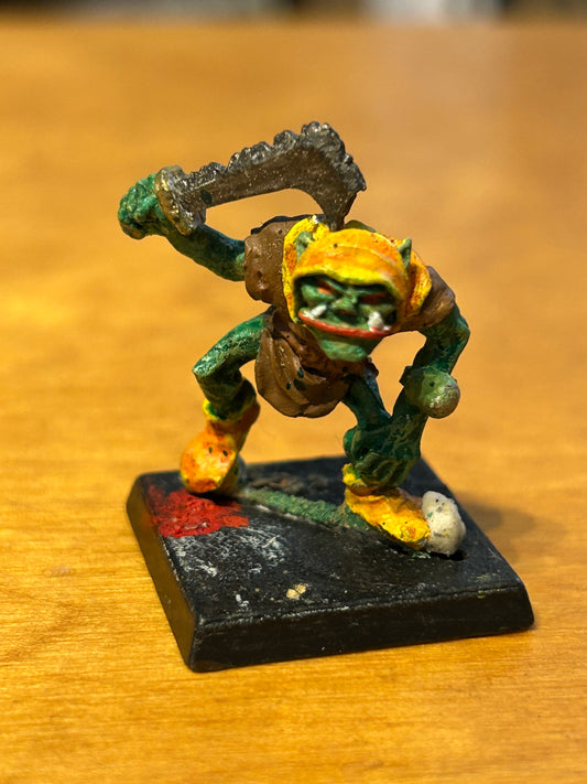 Citadel Warhammer fantasy classic 80s C15 Orc Hagblad the Maimer