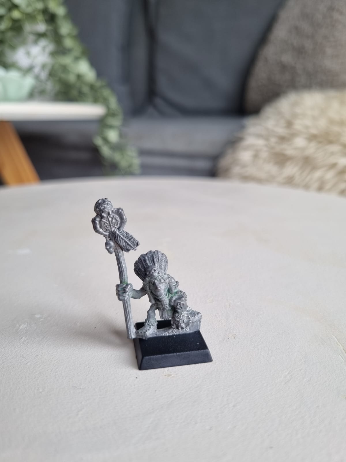 Warhammer fantasy forest goblin standard bearer