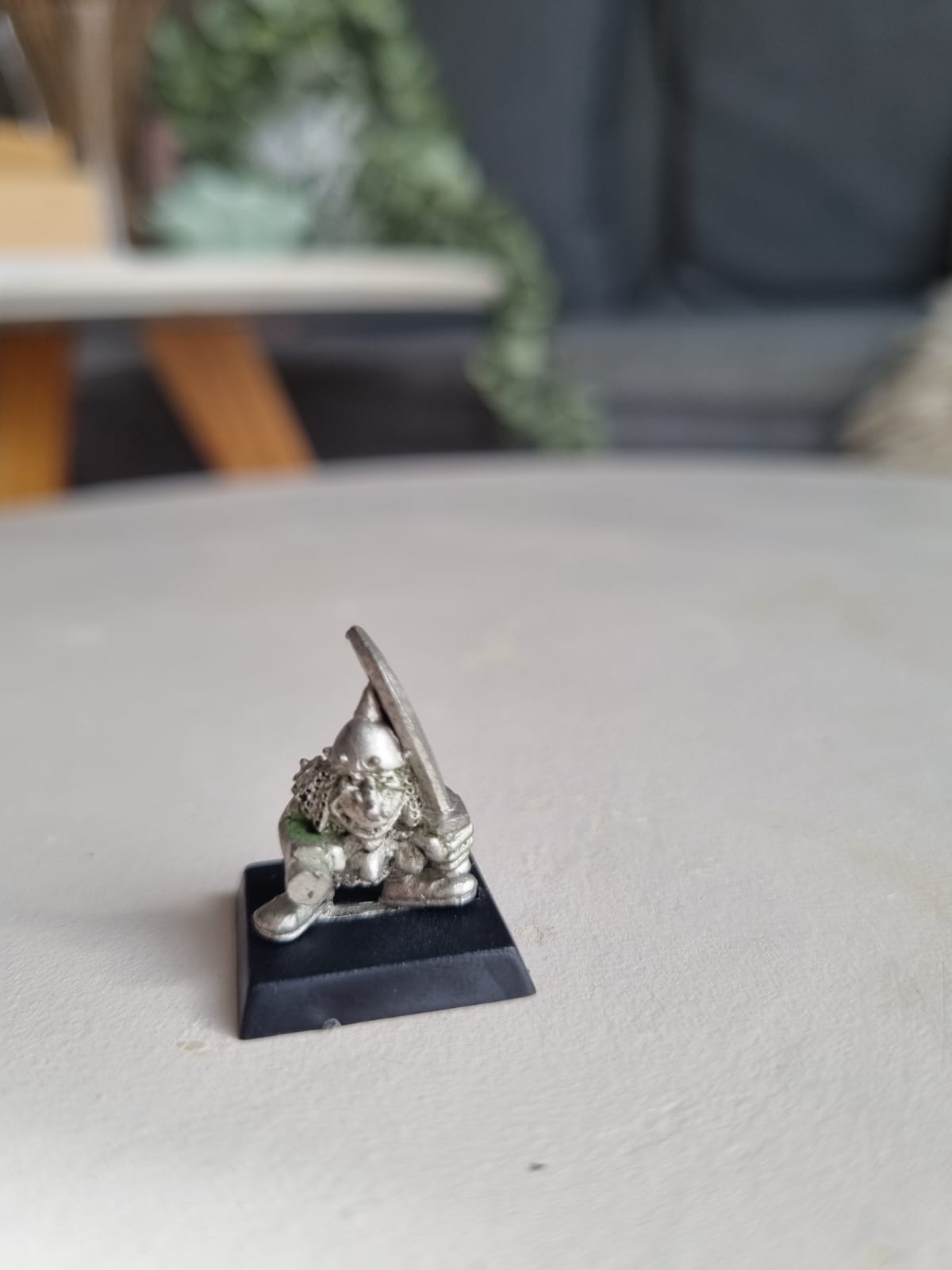 Warhammer fantasy Kev Adams goblin with sword