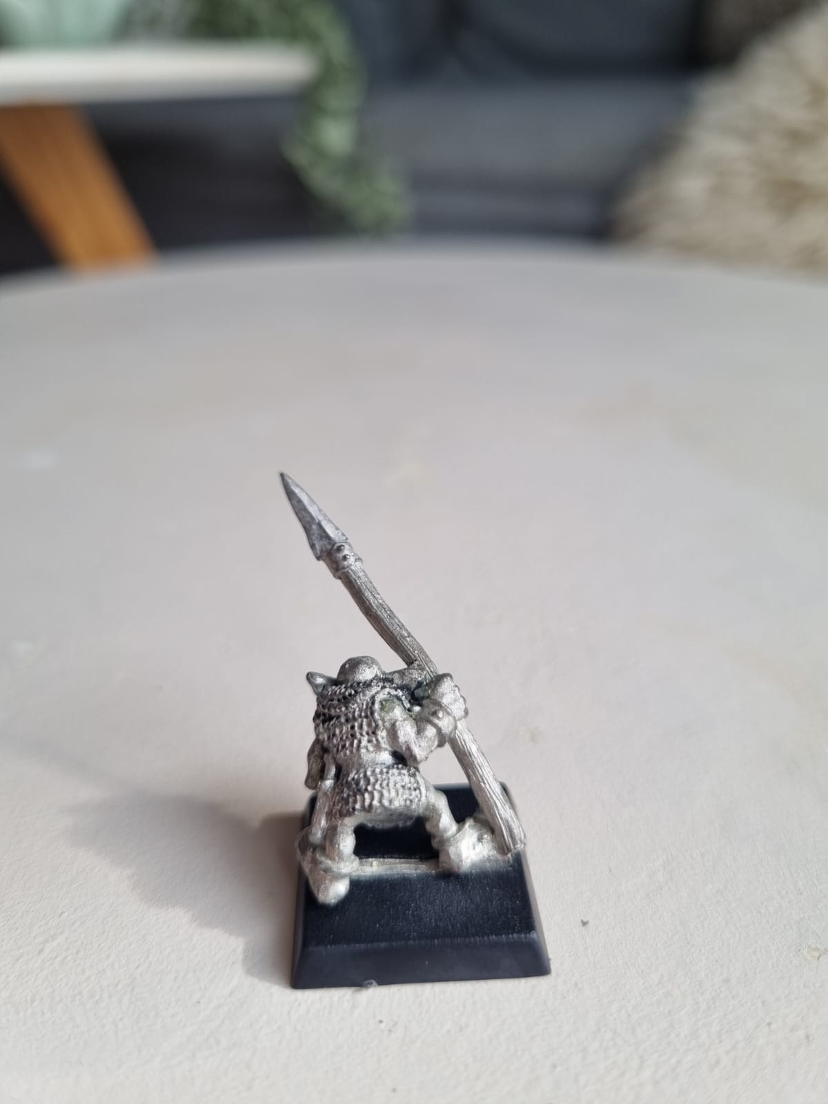 Warhammer fantasy Kev Adams goblin with spear