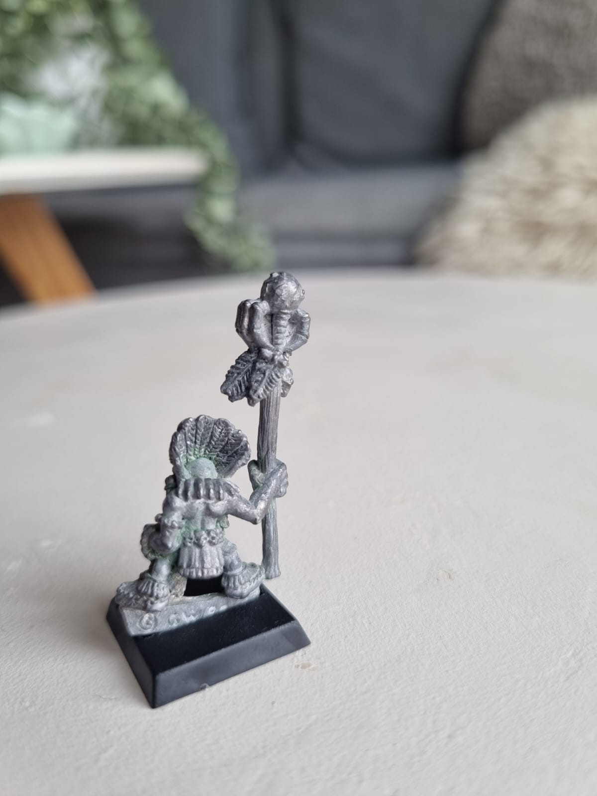 Warhammer fantasy forest goblin standard bearer