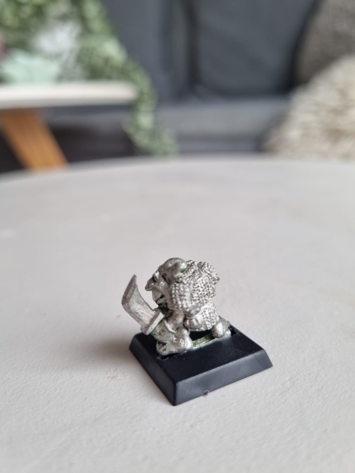 Warhammer fantasy Kev Adams goblin with sword