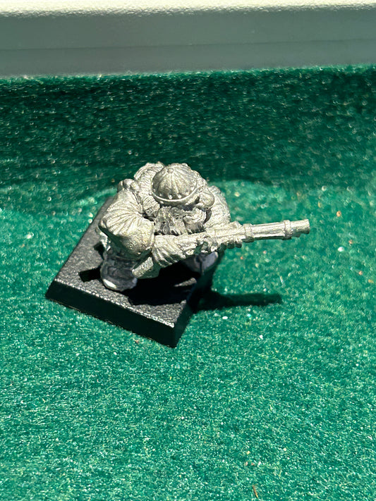 Citadel Warhammer fantasy 90s Marauder Dwarf MM15 arqubusier